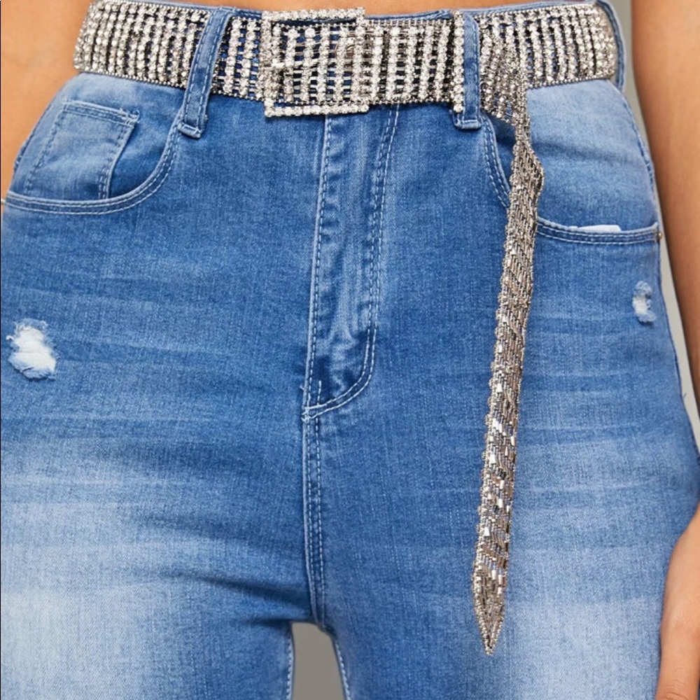rhinestone belt